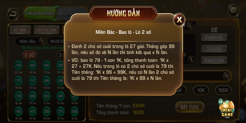 Các sản phẩm lô đề đặc sắc tại sân chơi Iwin68